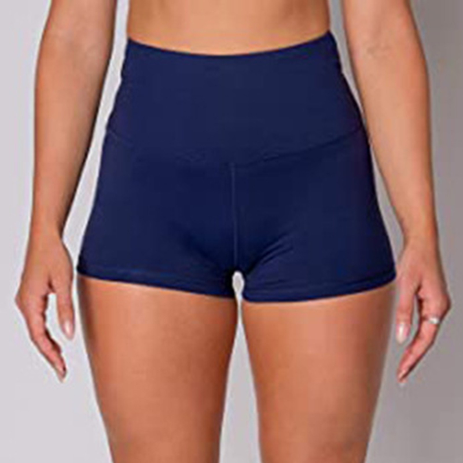 thumbnail image 4 of Pantalones ajustados de yoga de cintura alta para mujer: leggings elásticos de color liso para uso informal/diario/deportivo. Tallas asiáticas., 4 of 8